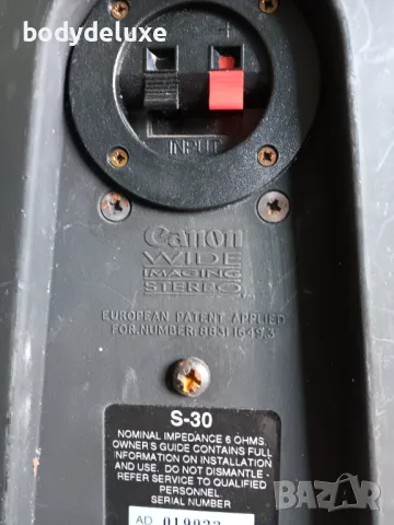 Canon S30 двулентови тонколони, снимка 3 - Тонколони - 24229880