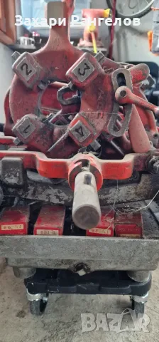 🔩 ПРОФЕСИОНАЛНА РЕЗБОНАРЕЗНА Машина Rex до 2 Цола, снимка 2 - Други машини и части - 56160692