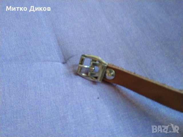 Верижка за часовник нова  естествена кожа 350мм и ширина 14мм и 34мм, снимка 8 - Каишки за часовници - 39160827