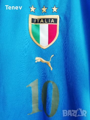Италия Франческо Тоти Пума оригинална тениска фланелка Italy Totti Puma , снимка 4 - Тениски - 42104226