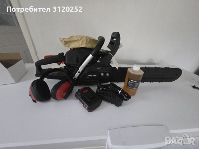 Бензинова Резачка с Ел Стартер Parkside Performance , снимка 2 - Градинска техника - 51919291