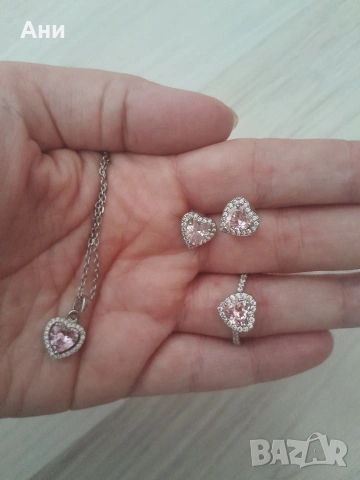 Комплект "Любов" с подаръци, снимка 2 - Бижутерийни комплекти - 54320731
