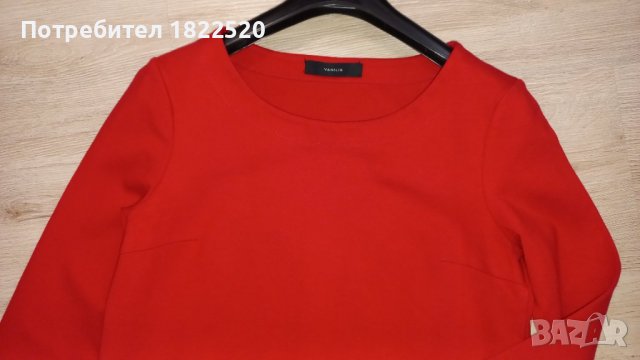 Елегантна червена рокля Vanilia, снимка 3 - Рокли - 39037274