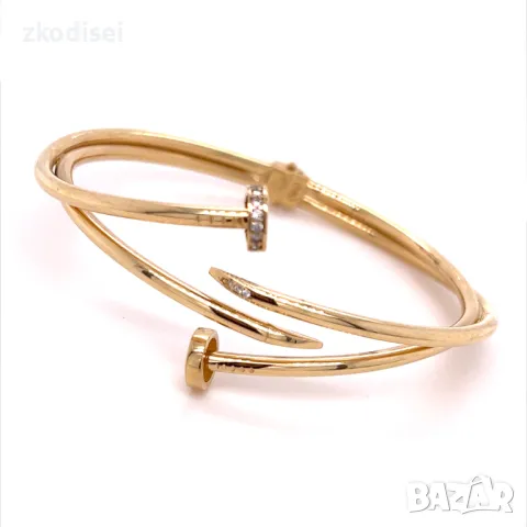 Златна дамска гривна Cartier 10,54гр. 14кр. проба:585 модел:26674-5, снимка 1