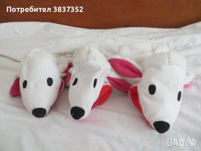 Плюшени агънца - ръкавици за театър