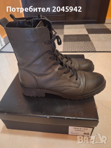 Кожени боти Bianki, снимка 4 - Дамски боти - 52096916