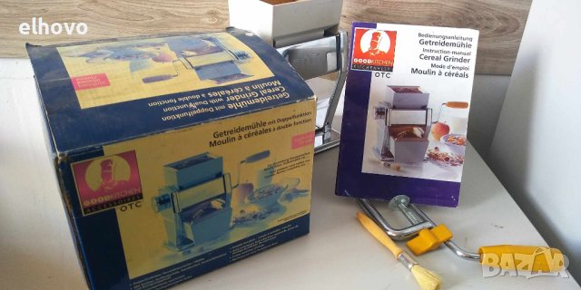 Ръчна мелничка за зърнени култури OTC, снимка 8 - Други стоки за дома - 42243525