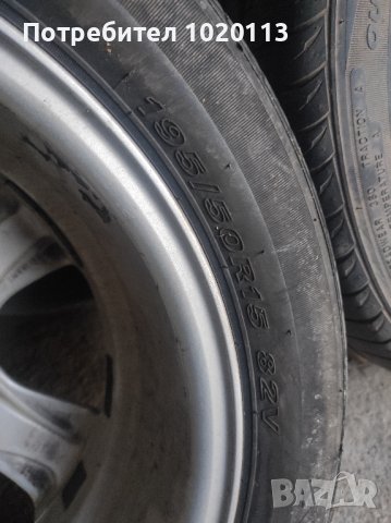 Джанти с гуми 15 за Мерцедес , снимка 2 - Гуми и джанти - 42769194