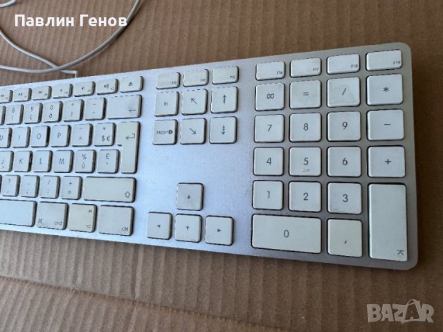 Оригинална Клавиатура Apple A1243 ,  Aluminium, снимка 4 - Клавиатури и мишки - 41020194