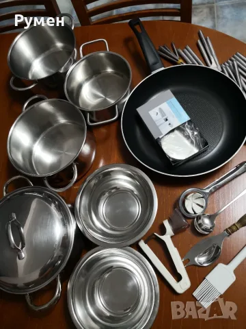 Иноксови съдове , снимка 11 - Съдове за готвене - 49426720