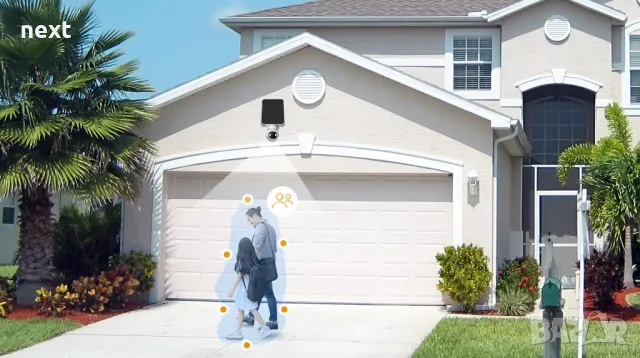 Безжична външна Wi-Fi камера Dahua IMOU Cell PT Lite с батерия и соларен панел + Гаранция 24 месеца, снимка 4 - IP камери - 49008358