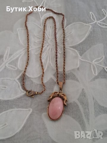 Винтидж колие, Чехословакия, снимка 3 - Антикварни и старинни предмети - 40448723