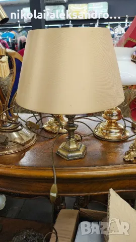 нощна лампа месинг