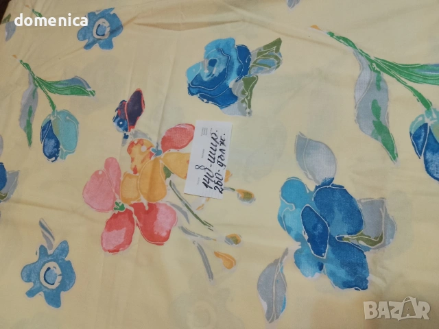 Нови немски платове памук и лен. 