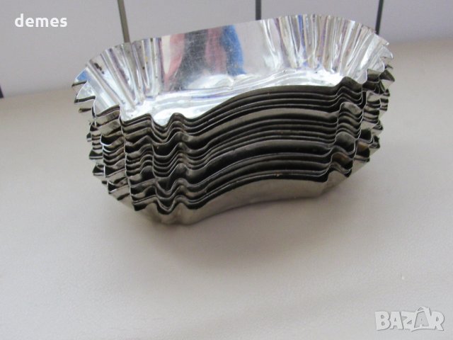  Ламаринена форми за еклери от времето на соца, снимка 4 - Прибори за хранене, готвене и сервиране - 31028672