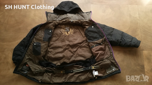 SALOMON CLIMA PRO DOWN SKI SNOWBOARD JACKET размер M - L ски сноуборд яке с гъши пух 9-44, снимка 3 - Якета - 52216968