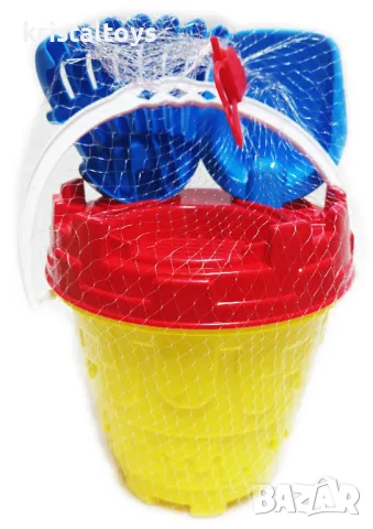 Кофичка за пясък с дръжка, сито, лопатка и търмък , снимка 3 - Други - 50056169