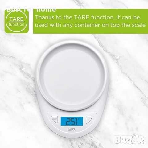 Laica - KS1019 - Кухненска везна, снимка 3 - Електронни везни - 51877444