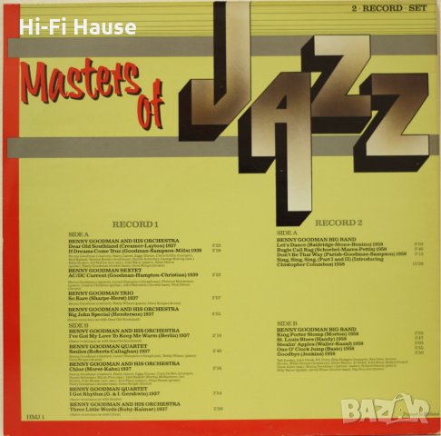 Benny Goodman - Masters of Jazz, снимка 2 - Грамофонни плочи - 35062970