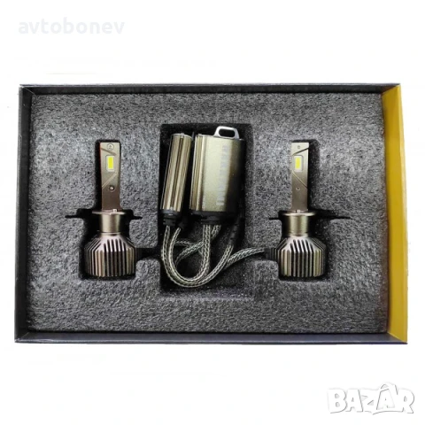 LED системи NAKATOMI M5 - H1,H4,H7,H11,HB3/HB4/HIR2 - 12-24V/65W-Canbus, снимка 4 - Аксесоари и консумативи - 51177507