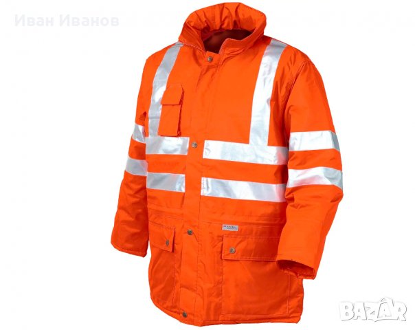 Fluo Parka от Industrial Starter, работно водоустойчиво яке размер М , снимка 3 - Якета - 38846091