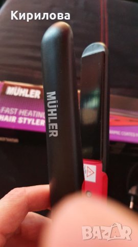 Преса за коса MUHLER HS-33S, Червен