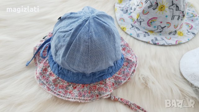 Летни шапки за бебе 1-2 години, снимка 6 - Други - 37159607