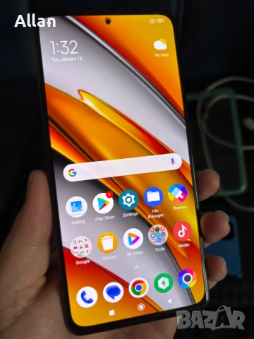 Xiaomi POCO F3, 8gb ram/ 256GB памет, син, снимка 2 - Xiaomi - 53960835