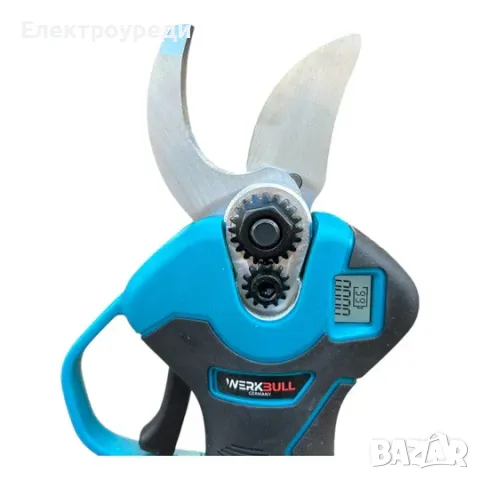 Промо 3в1 комплект WerkBull Акумулаторна Лозарска ножица с дисплей и Мини Трион с автоматично омасля, снимка 12 - Други инструменти - 47630300