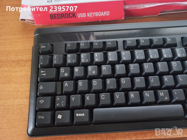 Bedrock usb клавиатура, снимка 3 - Клавиатури и мишки - 38940631
