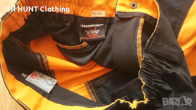 SWEDEMOUNT SWX Stretch Trouser размер 34 / S панталон със здрава и еластична материи - 87, снимка 16 - Екипировка - 37442550