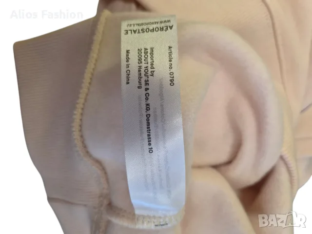 Къс топ Aeropostale AERO 87, M, снимка 6 - Потници - 56191526