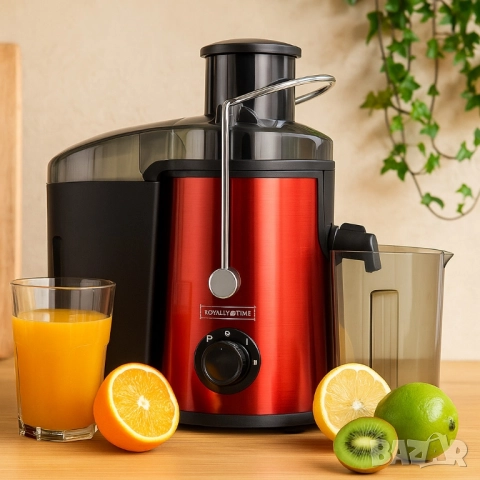Сокоизстисквачка Royalty Line PJ-19001, 700W, 2 скорости+Pulse, 0.450 ml, Система против капене, снимка 9 - Сокоизстисквачки и цитрус преси - 52142206