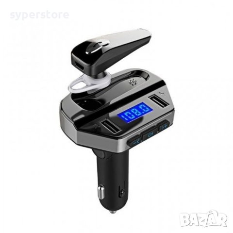 FM трансмитер Блутут със Handsfree Digital One SP00921 V6  Bluetooth v.5.0 + 2xUSB  Може да се изпол, снимка 2 - Слушалки, hands-free - 44415378