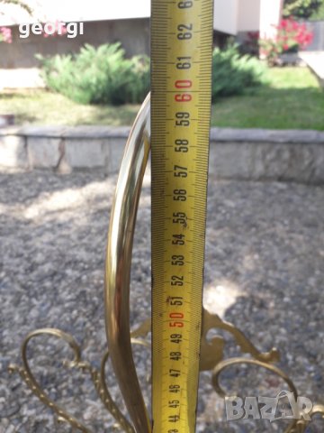 Уникална бронзова поставка за вестници и списания, снимка 8 - Декорация за дома - 34038850