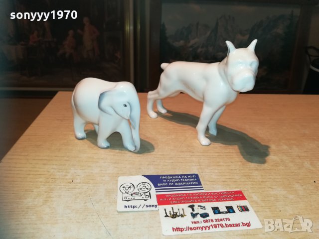 куче+слон-порцелан 0111201338, снимка 4 - Колекции - 30643643