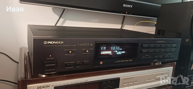 Тунер Pioneer F-550RDS за ремонт или за части 