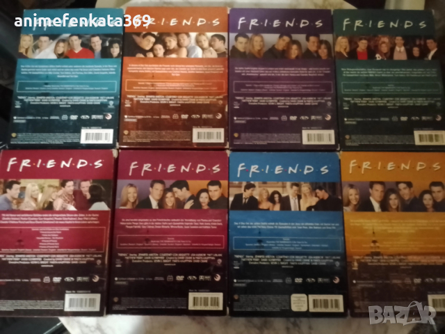 Friends dvd 3-10/Приятели двд сезони от 3 до 10, снимка 2 - DVD филми - 52665450