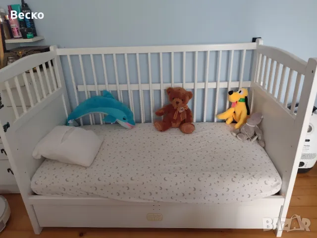 Бебешко - детско легло от масив., снимка 6 - Бебешки легла и матраци - 47260584