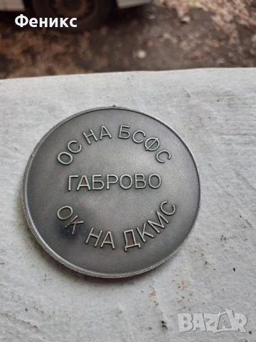 Стар метален плакет МЛАДИ ДАН КОЛОВЦИ, снимка 2 - Антикварни и старинни предмети - 51511884