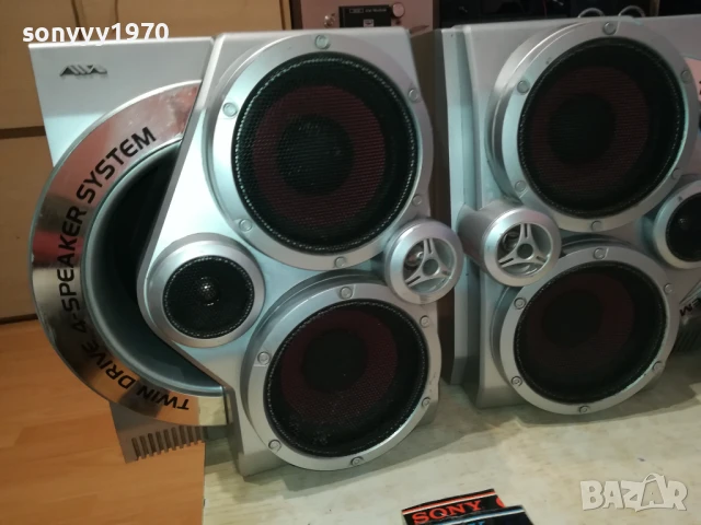 AIWA-2БР ЯКИ ТОНКОЛОНИ 1306250816, снимка 3 - Тонколони - 50650260