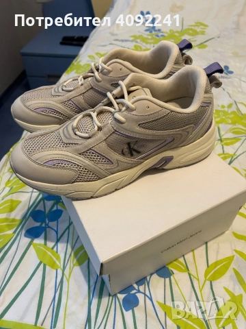 Дамски маратонки Calvin Klein, снимка 3 - Маратонки - 52538742