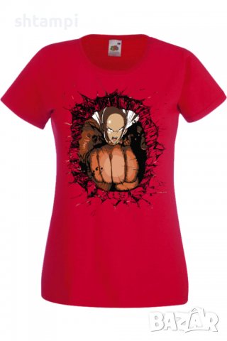 Дамска тениска One Punch Man 02,Анимация,игра,Празник,Повод., снимка 3 - Тениски - 38073756