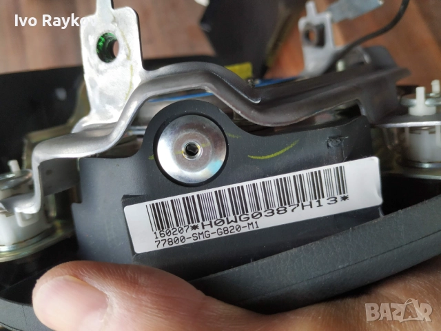 AIRBAG волан Honda Civic VIII, ОЕМ 77800-SMG-G820-M1, снимка 6 - Части - 51935887