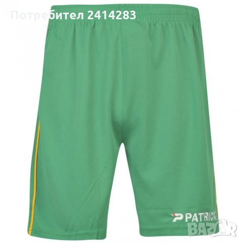 Разпродажба! Оригинален футболен комплект Patrick Green/Yellow S, снимка 2 - Спортни дрехи, екипи - 31952226