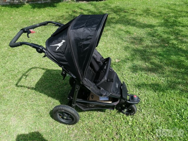 Професионална детска количка TFK Joggster Lite Twist в комплект с кош за новородени, дъждобран., снимка 7 - Детски колички - 34336340