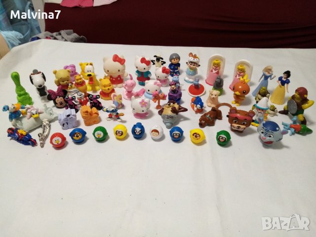 Фигурки - анимационни герои и други малки играчки