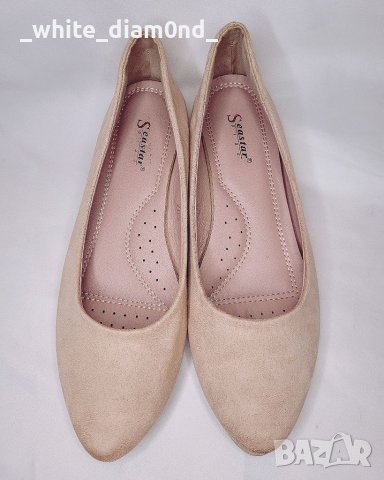 Сладки дамски пантофки цвят пепел от рози , снимка 1
