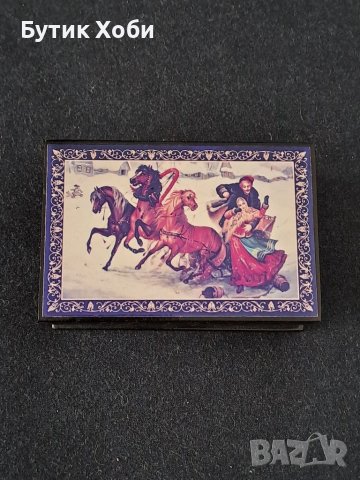 Ретро съветска лачена бижутерка , снимка 1