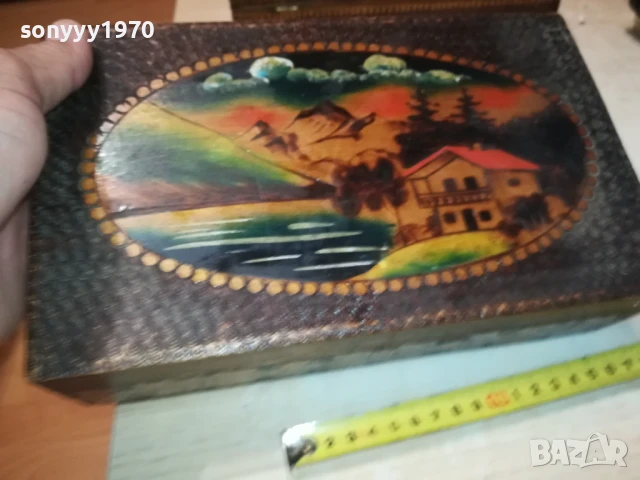 КРАСИВА ДЪРВЕНА КУТИЯ 0306251003, снимка 14 - Антикварни и старинни предмети - 50530295